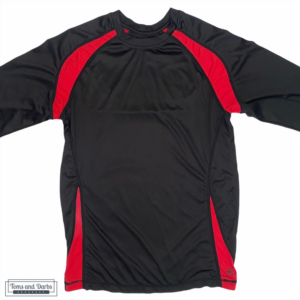 Stormtech Workout Long Sleeve in Red and Black